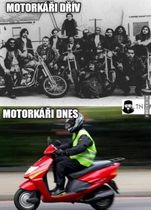 Obrázek motorkari dnes