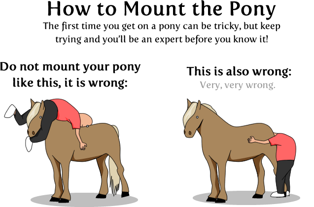 Obrázek mount a pony
