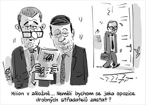 Obrázek multimiliardar agent Bures zastance milionaru
