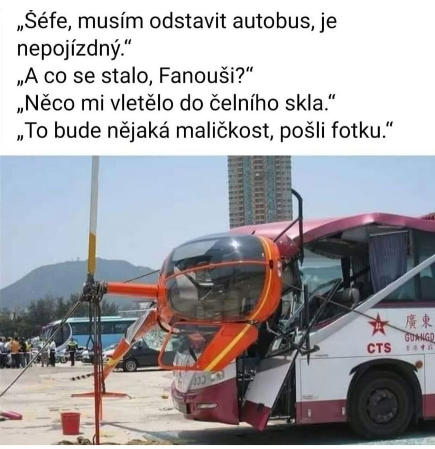 Obrázek musim odstavit autobus 