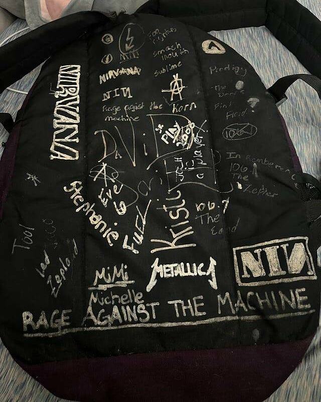 Obrázek my dads high school backpack