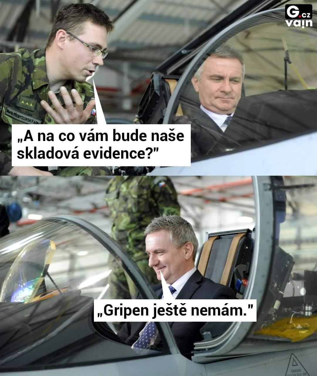 Obrázek na navsteve u letectva
