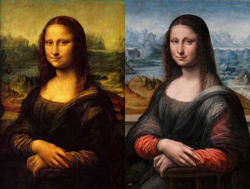 Obrázek najstarsia kopia mona lisa
