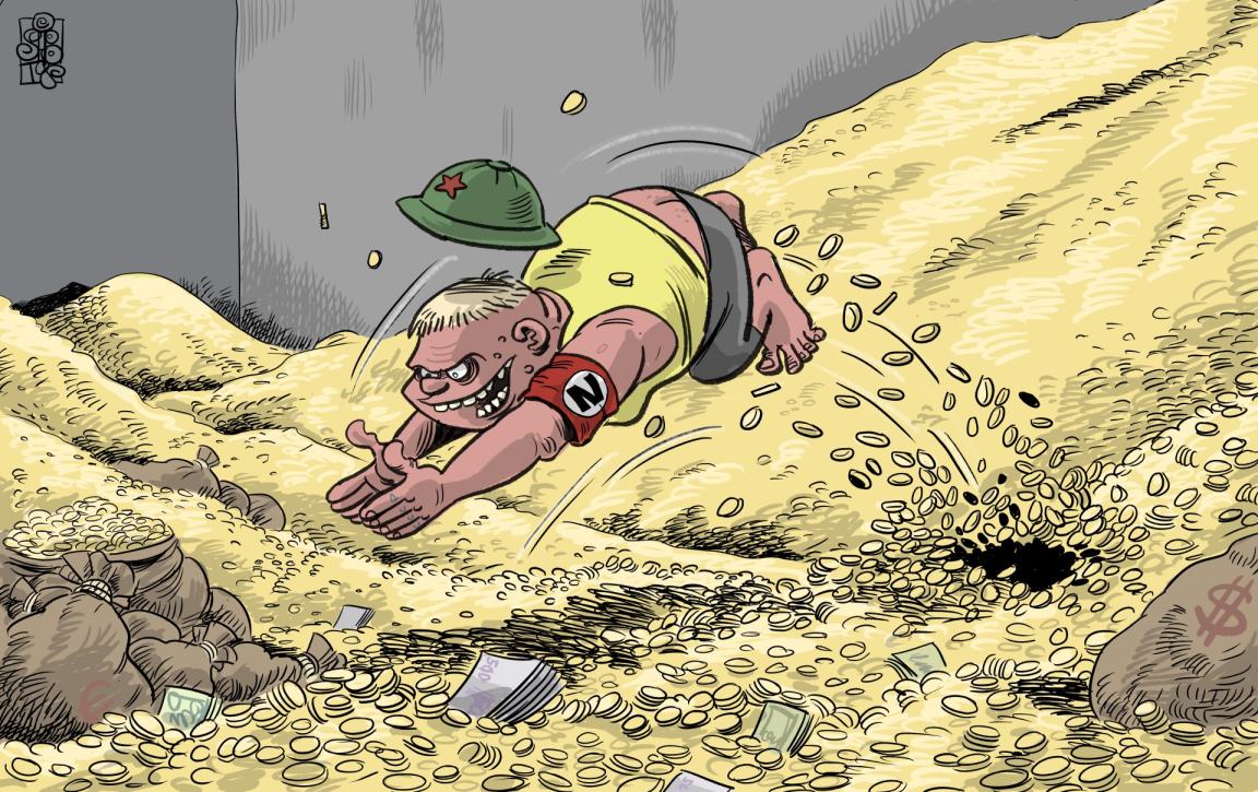 Obrázek nam zlate vane a vam poplatky dane