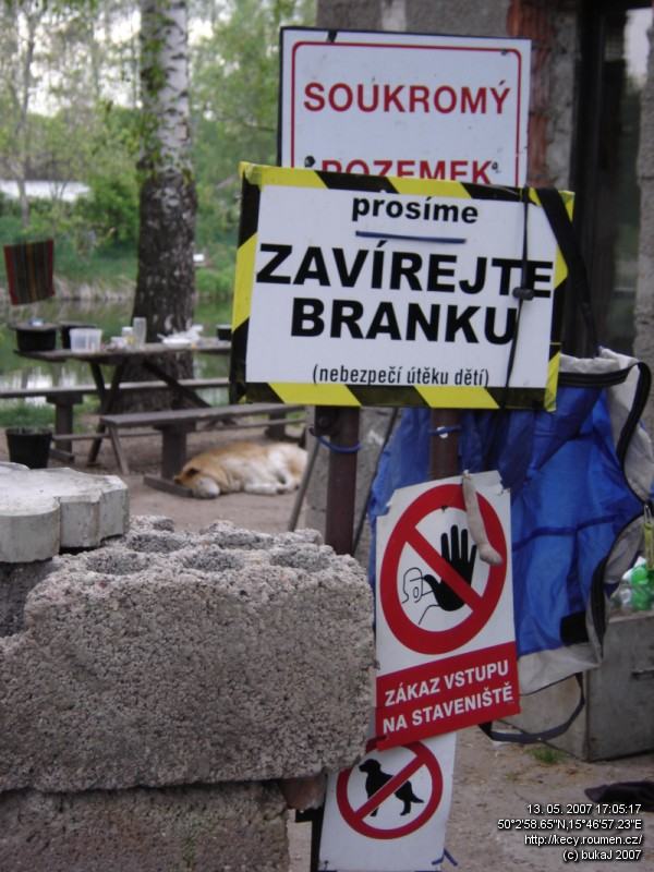 Obrázek nebezpeci uteku deti