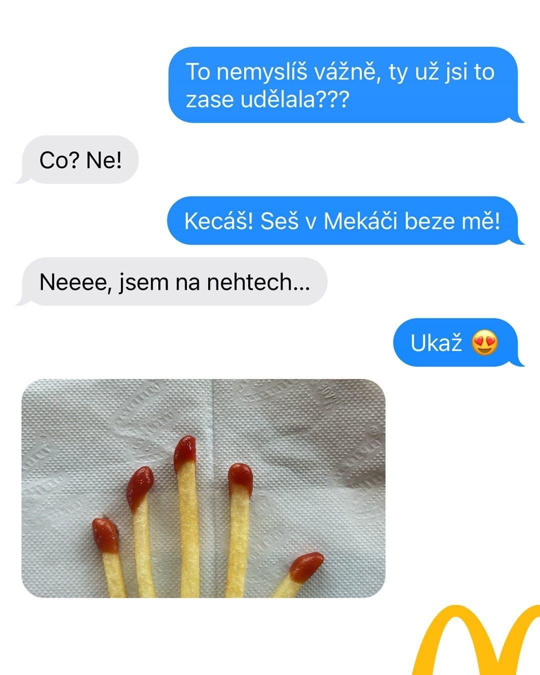 Obrázek nehty z McD
