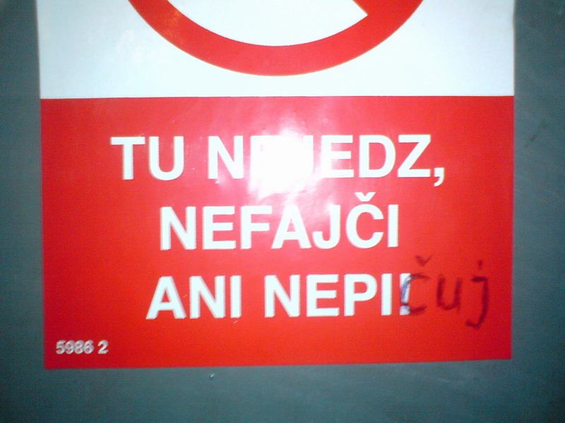 Obrázek nejedz nefajci