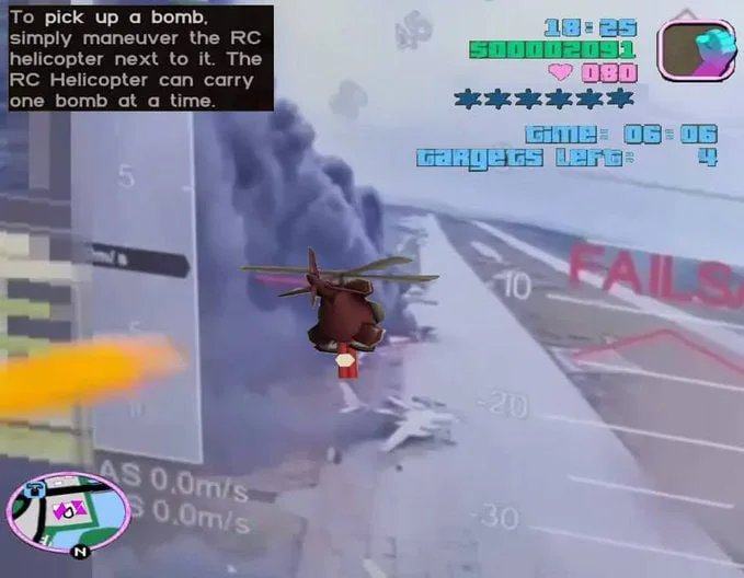 Obrázek nejtezsi mise z GTA