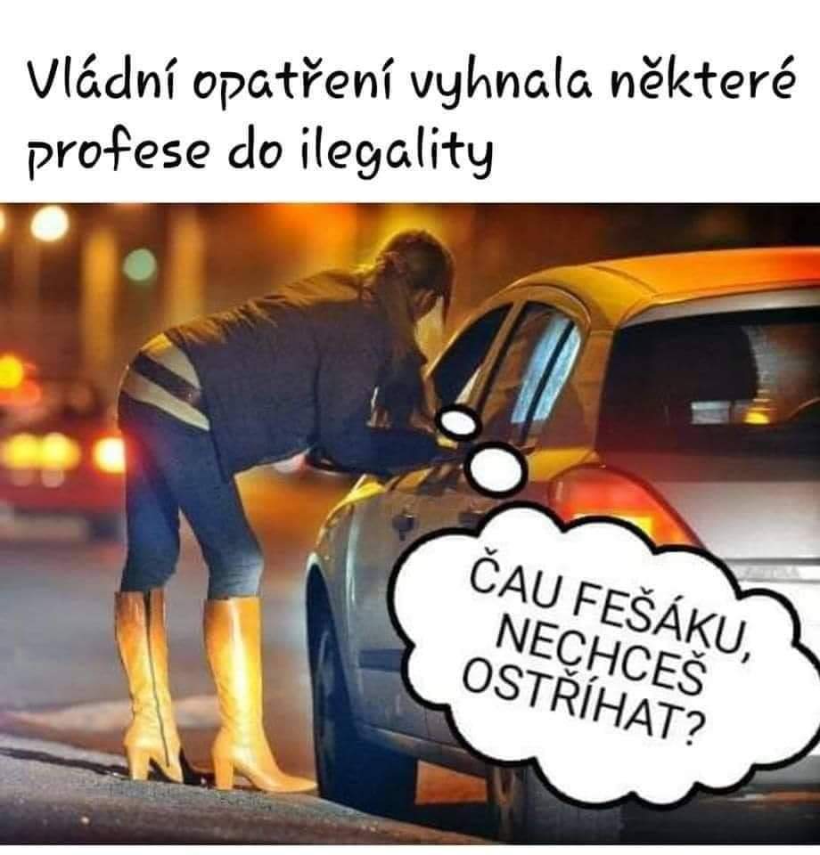 Obrázek nektere prefese musely do ilegality
