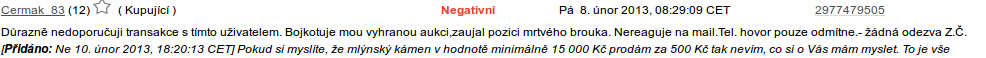 Obrázek nepochopeni aukce