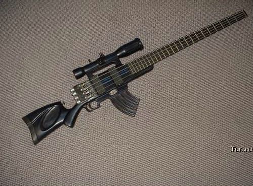 Obrázek netypicka gitara