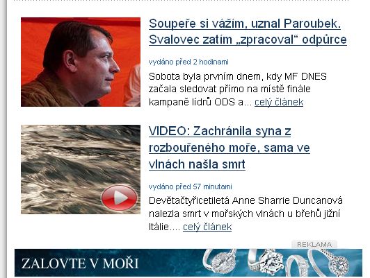 Obrázek nevhodna reklama na idnes.cz 17.5.2010