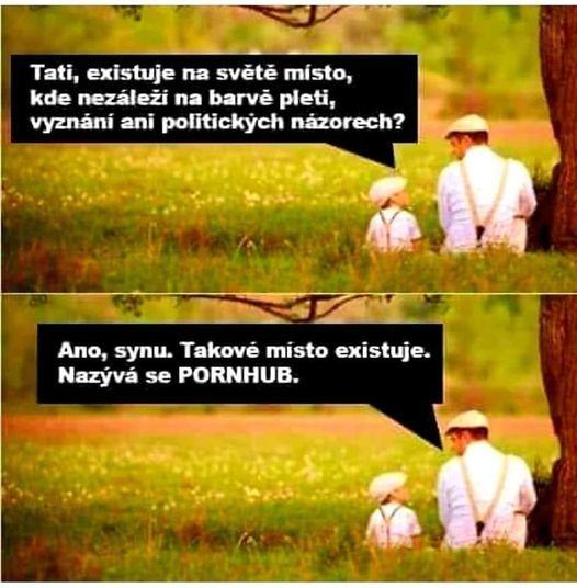 Obrázek nezalezi na barve pleti a vyznani