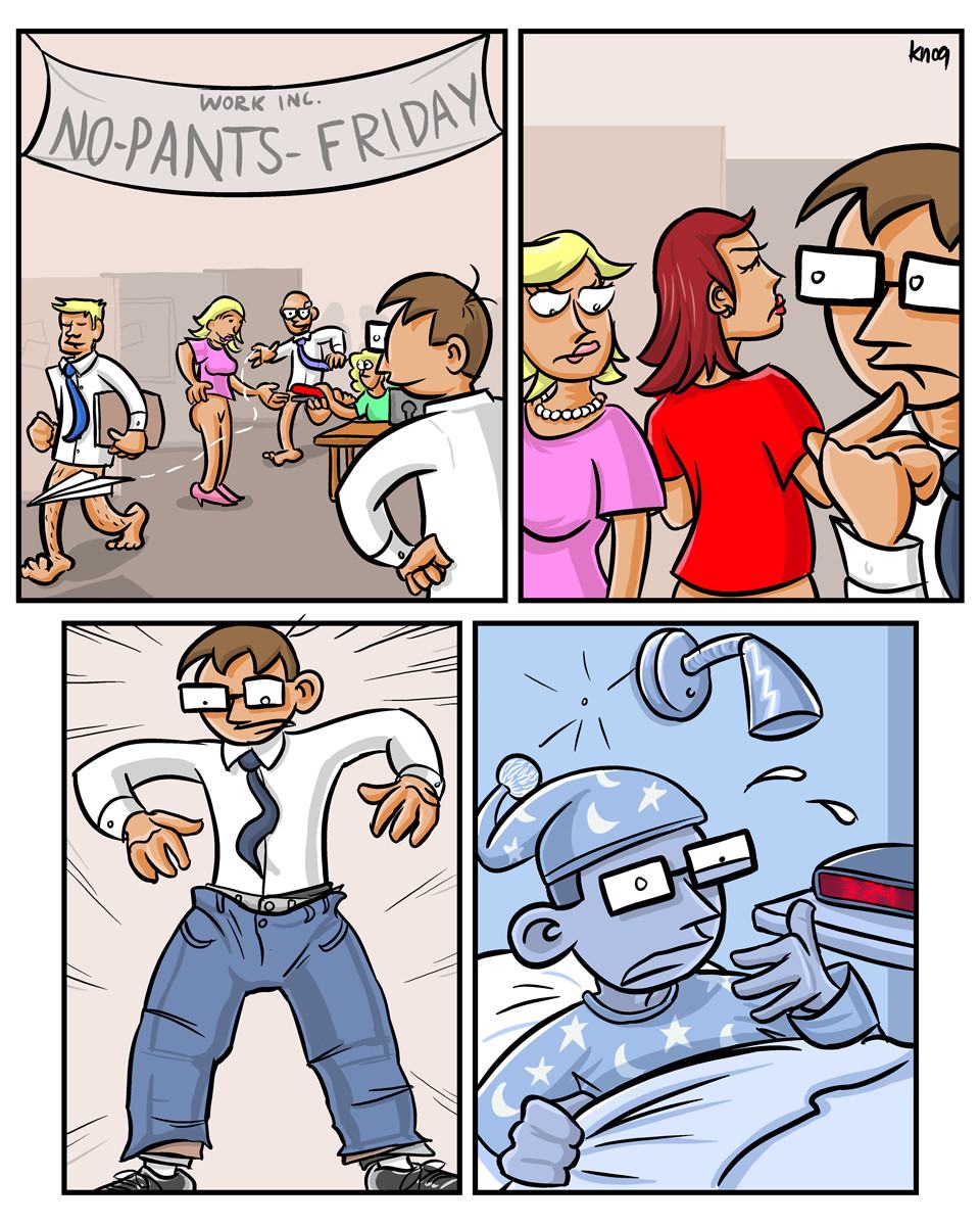 Obrázek no pants friday