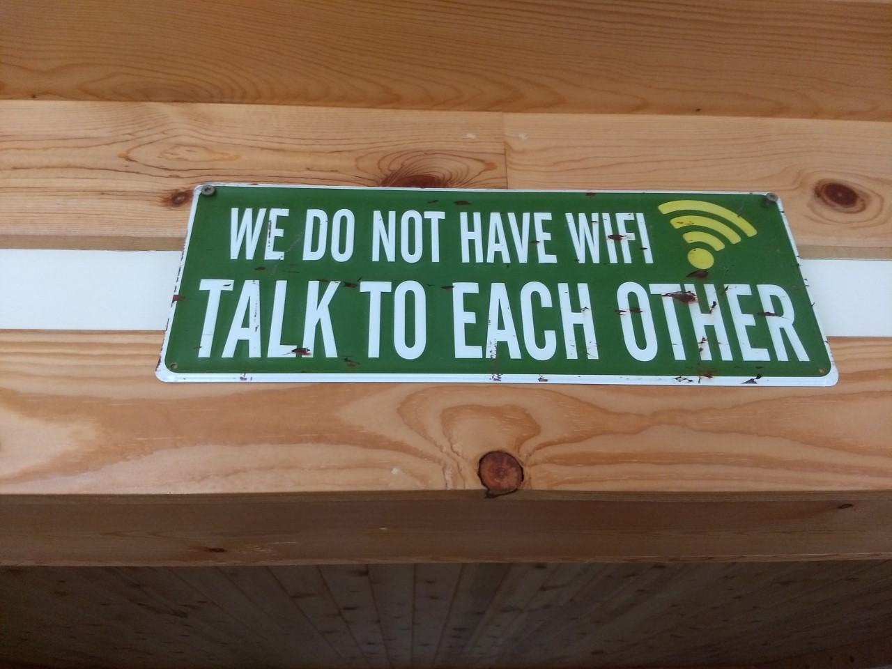 Obrázek no wifi just talk