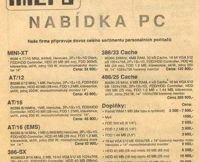 Obrázek nostalgie pc