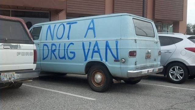 Obrázek not a drug van