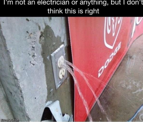 Obrázek not an electrician