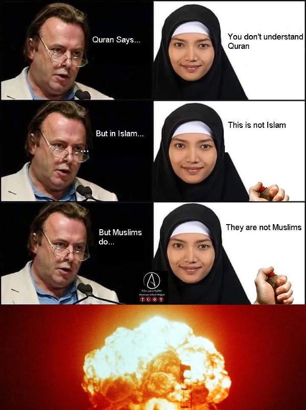 Obrázek not real muslims