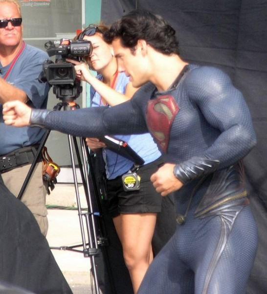 Obrázek novy superman a zvyraznene ehm svaly