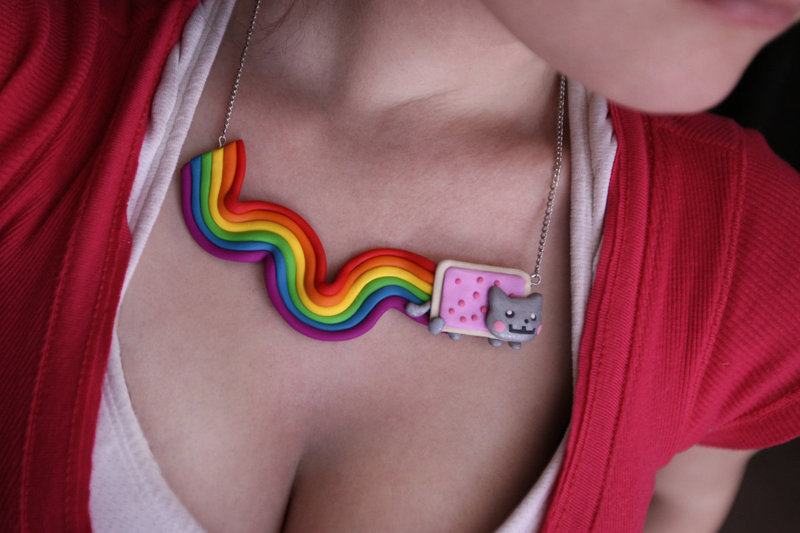 Obrázek nyan necklace