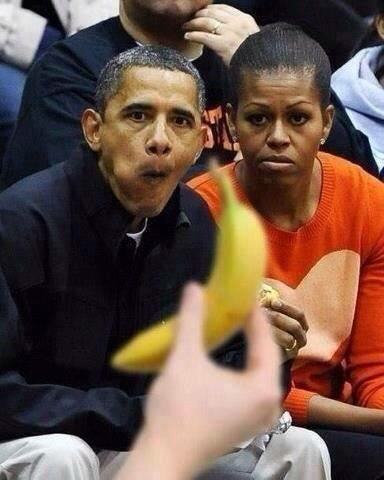Obrázek obama banana