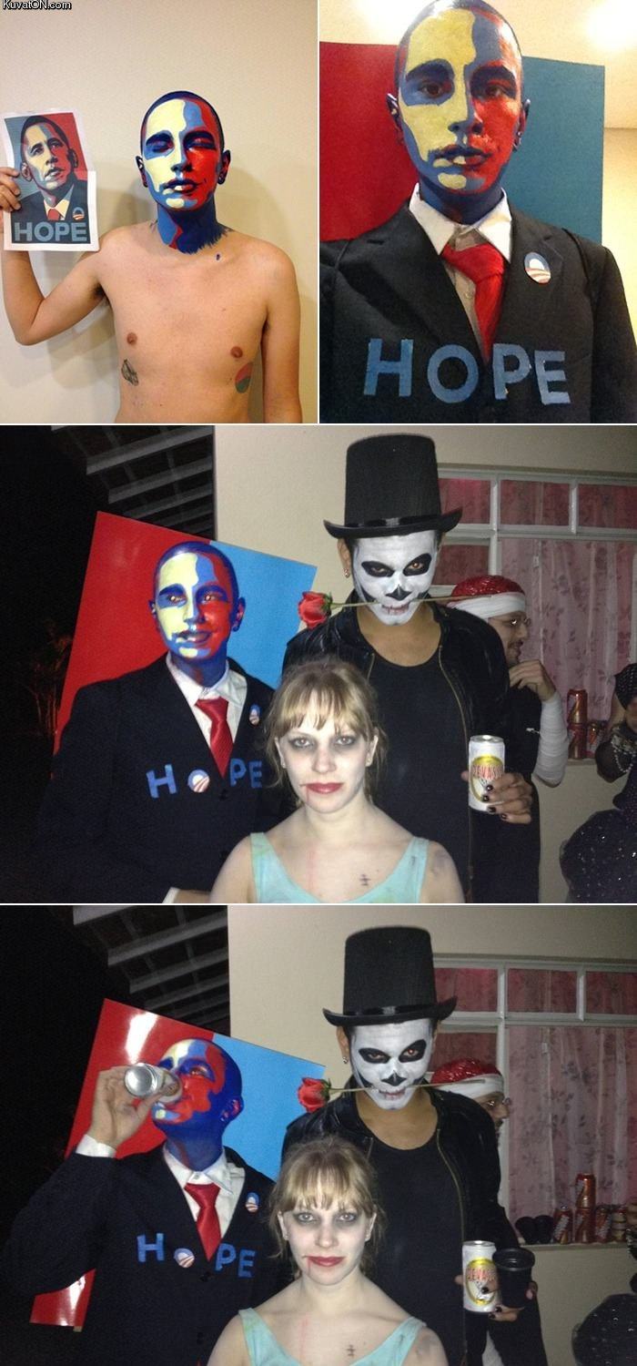 Obrázek obama halloween costume