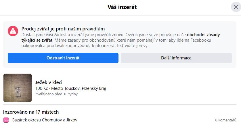 Obrázek obchodnik se zviraty
