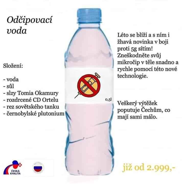 Obrázek odcipovaci voda