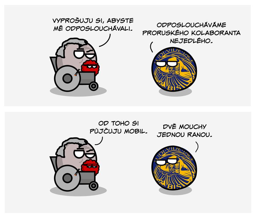 Obrázek odposlechy proruskych agentu