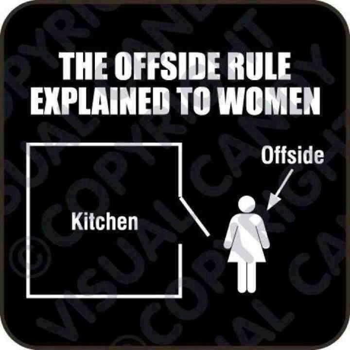 Obrázek offside rule for women