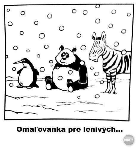 Obrázek omalovanka