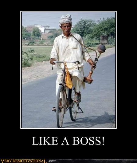 Obrázek on the bike like a boss