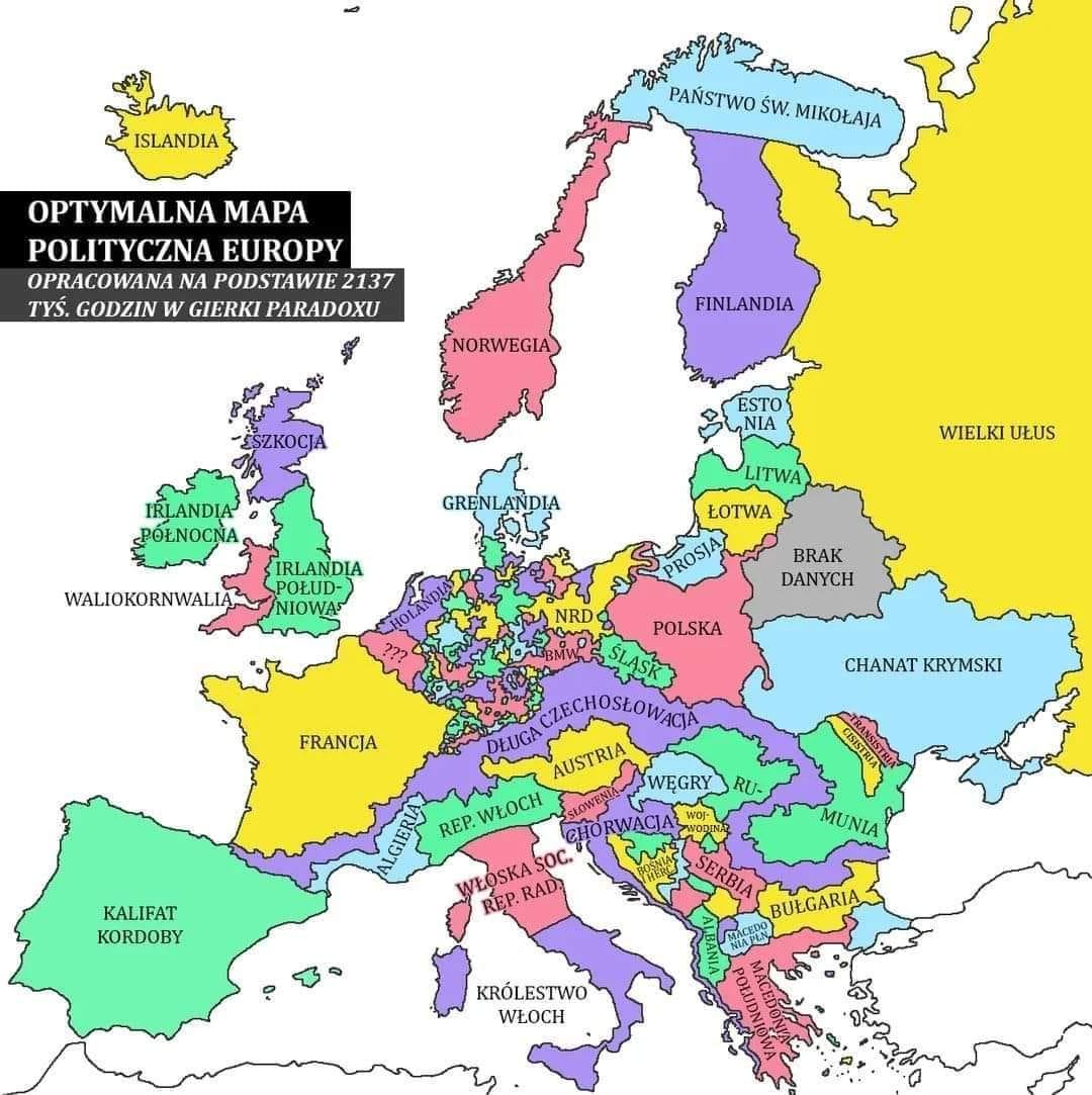 Obrázek optymalna mapa polityczna
