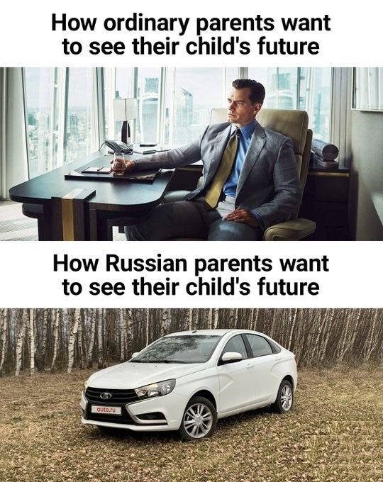 Obrázek ordinary vs russian