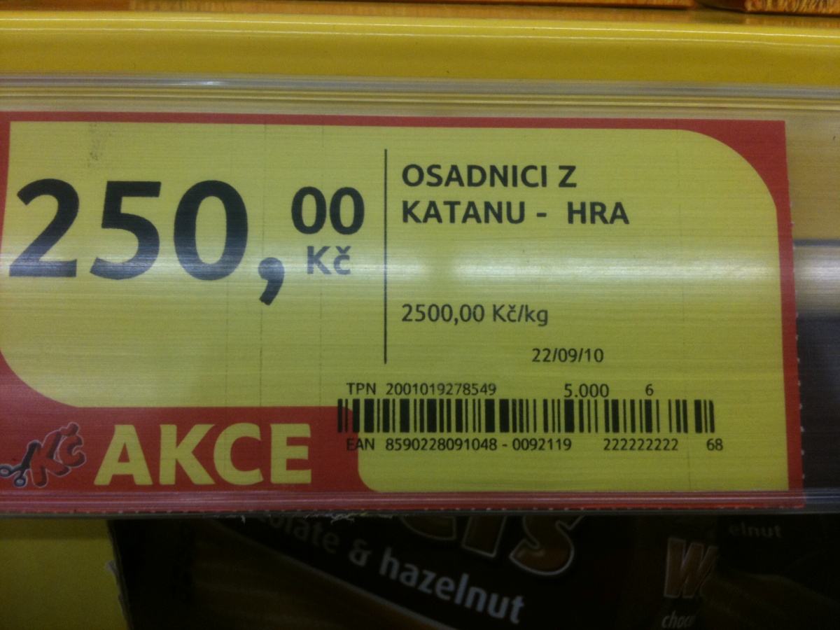 Obrázek osadnici z katanu kostkova hra jednotkova cena by Tesco