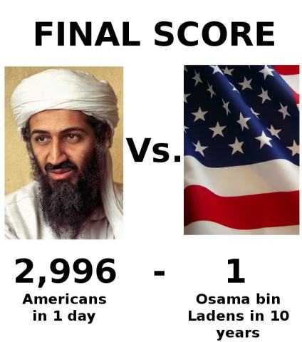 Obrázek osama vs usa