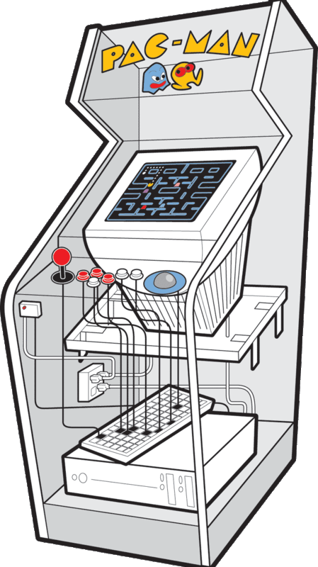 Obrázek pacman automat