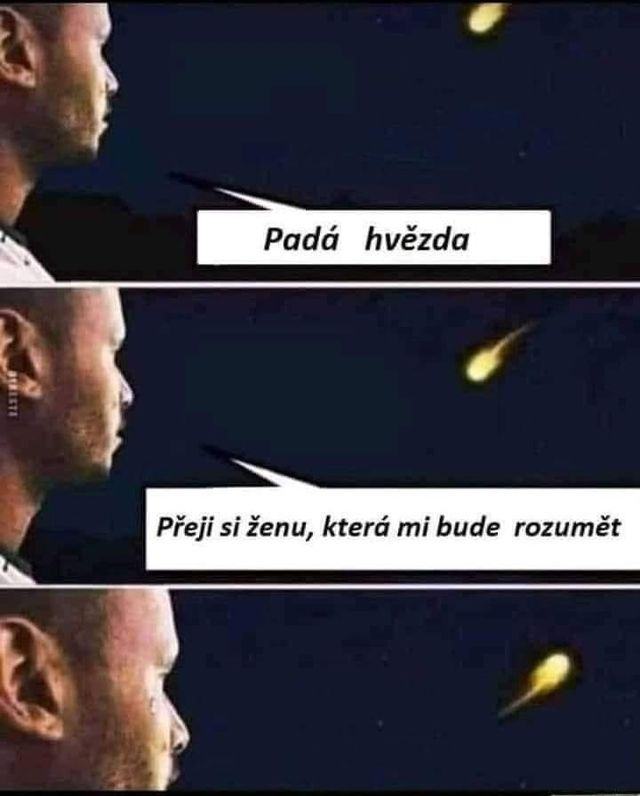 Obrázek pada hvezda