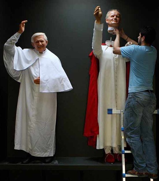 Obrázek papez a jeho hlava