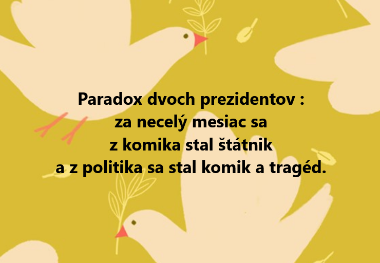 Obrázek paradox dvoch prezidentov
