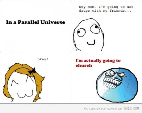 Obrázek parallel universe memes