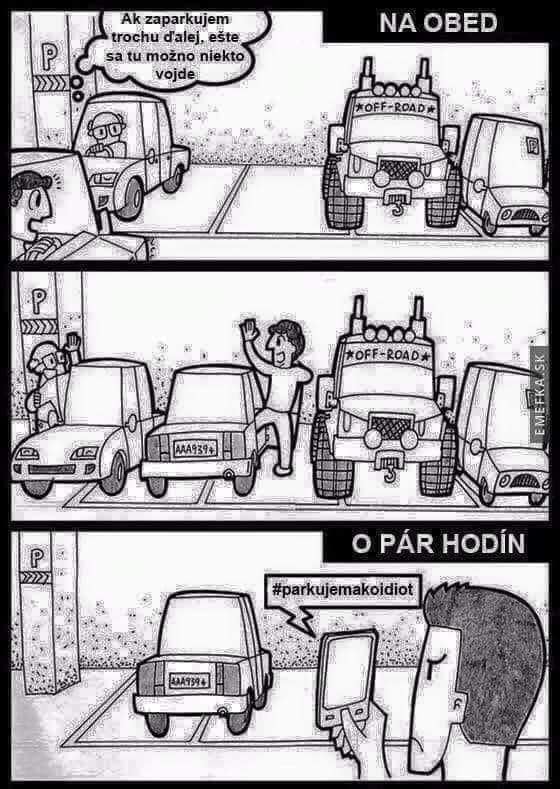 Obrázek parkujem ako