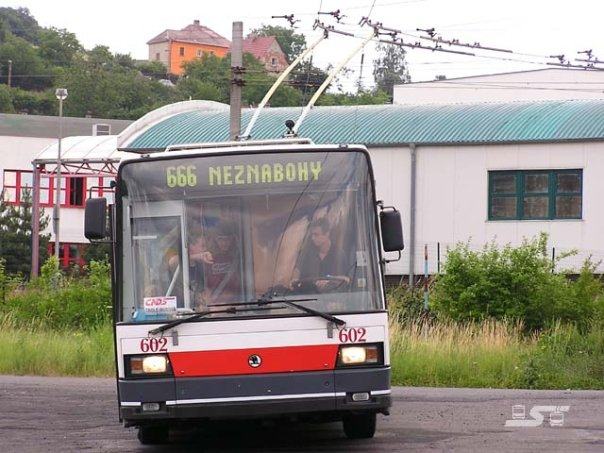 Obrázek pekelny trolejbus