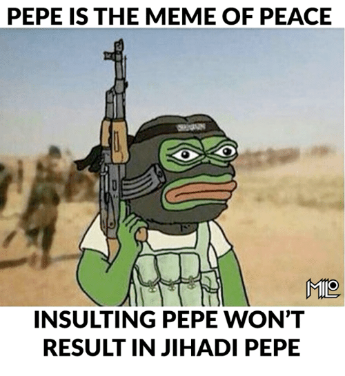 Obrázek pepe jihad