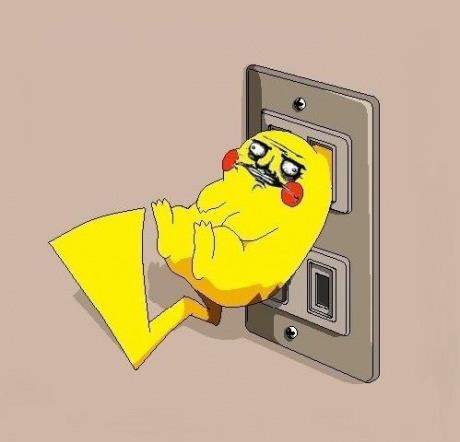 Obrázek pikachu - recharge gusta