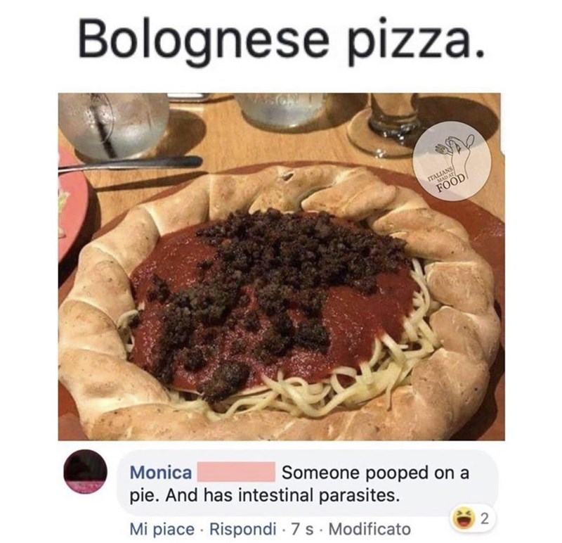 Obrázek pizza pasta mi amore