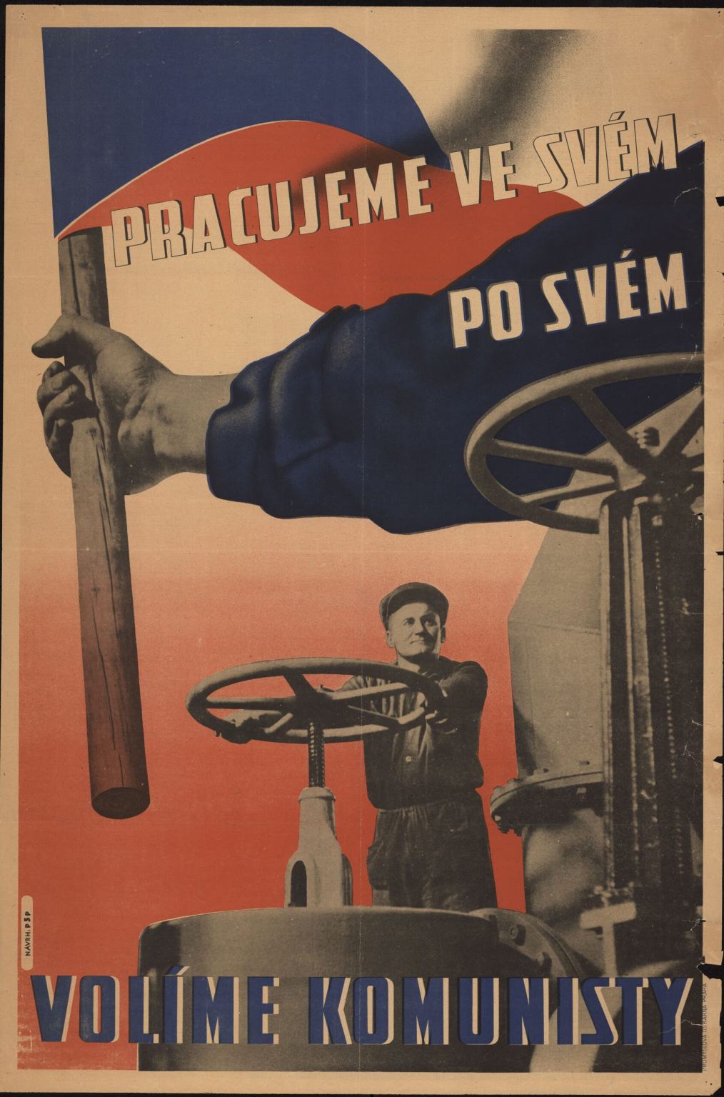 Obrázek plakat volby cr 2023 kolorovane