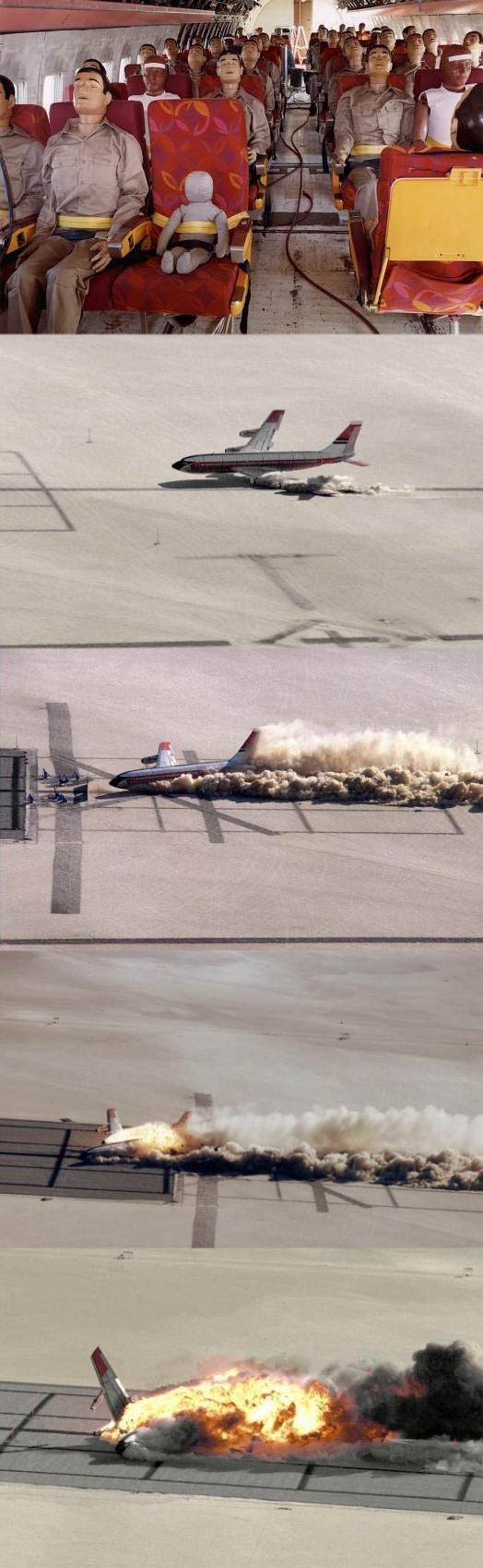 Obrázek plane crash test