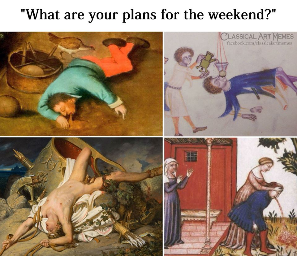 Obrázek plans for weekend